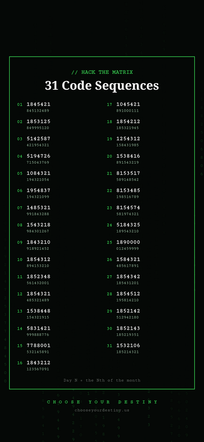 Hack The Matrix wallpaper