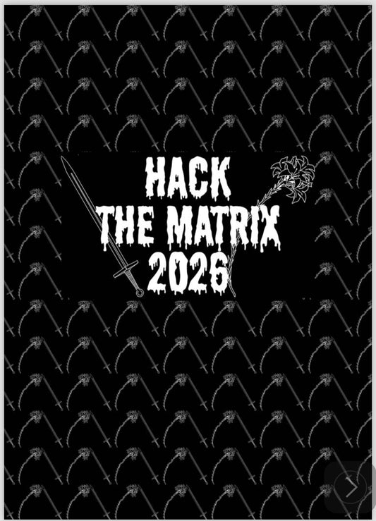-The Metaphysical Dayplanner- Hack The Matrix 2026 - Deluxe Edition