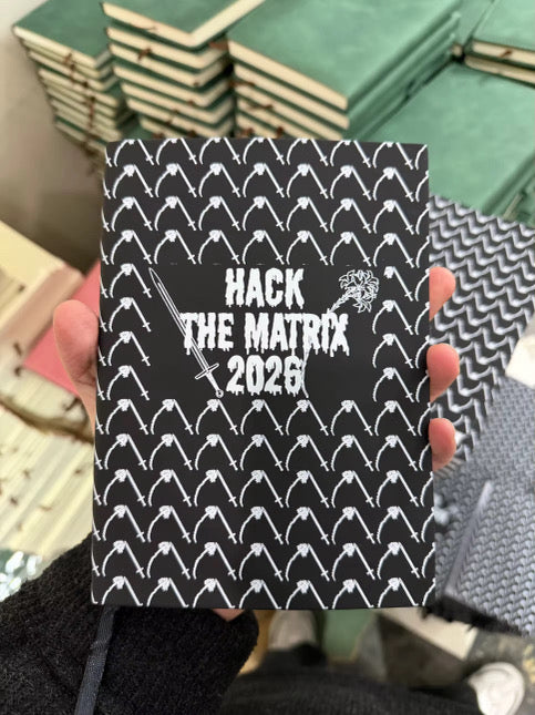-The Metaphysical Dayplanner- Hack The Matrix 2026 - Deluxe Edition