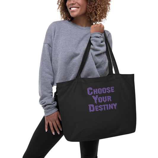 Destiny Large organic tote bag