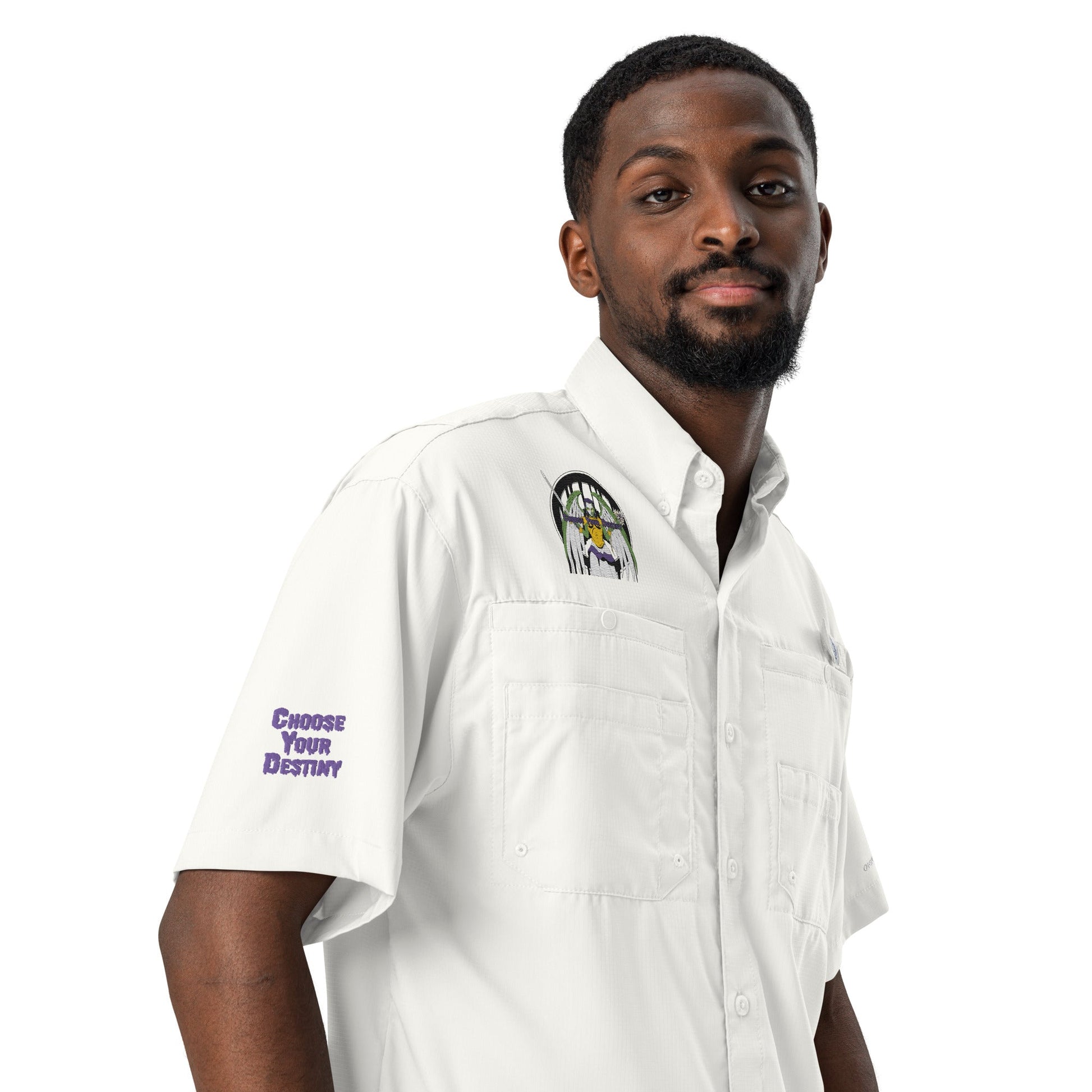Columbia short sleeve button shirt